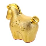 Adecuado para cualquier : ya sea que se use en hogares, oficinas o exhibiciones festivas, esta figura se sin esfuerzo a varios entornos, mejorando su atractivo estético, mascota del año nuevo chino 2026, figura de caballo para oficina