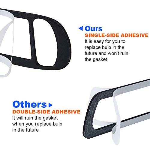 MOFORKIT 3rd Third Brake Light Seal Gasket Compatible with Chevy