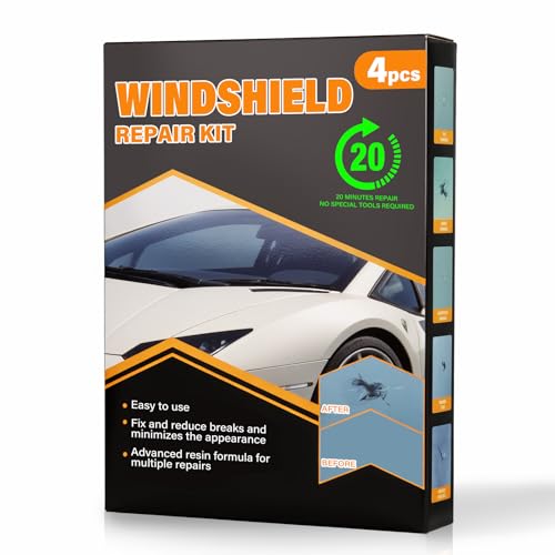 Windshield Crack Repair Kit 4 Pack