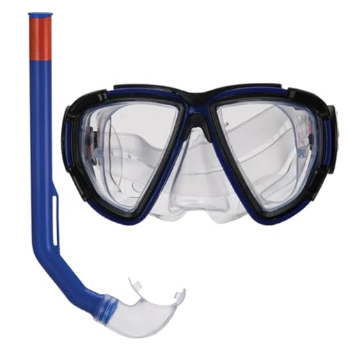 Kit Mergulho Adulto Juvenil Com Máscara E Snorkel Cores Sortidas