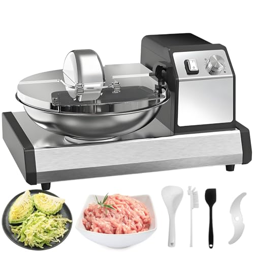 vnmudzeo 100 kg/h Carrots Cabbage Celery Cutting Device,1-15 Mins Timer,5.5