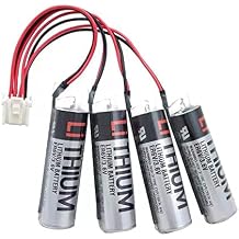ER6V/3.6V Battery Pack for Yaskawa HW0470360-A Motoman Robot Battery ER6V-4 8000mAh 1 Pack