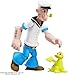 Boss Fight Studio Popeye The Sailor Man First Appearance, White Shirt Action Figure – Highly Articulated Collectible and Customizable Figurine with Accessories and Alternate Parts – 1:12 Scale