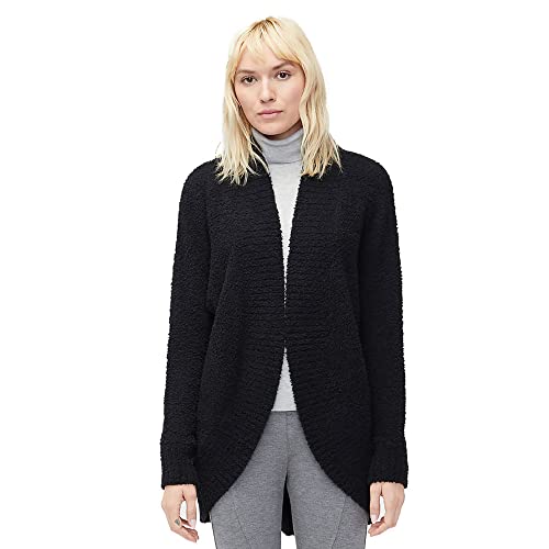 Ugg Womens Fremont Fluffy Knit Cardigan Sweater, Black, Medium Us #TOP10