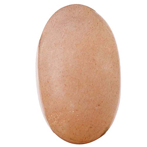 Pierre de lune ovale cabochon naturel 22 carats de qualité gemme supérieure