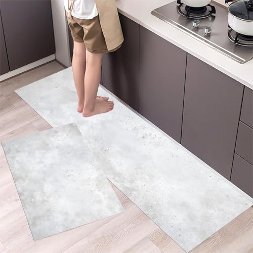 Tapis de cuisine minimalisme 50x150 ensemble de tapis de sol gris
