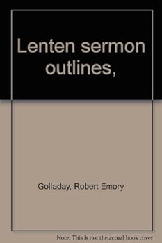 Hardcover Lenten sermon outlines, Book