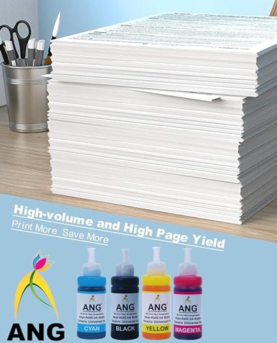 ANG Inkjet Refill Ink for use All Inkjet, deskjet, officejet Printers and Cartringes for H.p. priner cartridges &Cannon Printer cartridges (Full Set) - Image 6