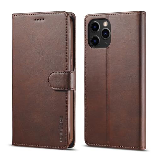 Housse cuir iPhone 13 Pro Max avec porte-cartes et protection intégrale