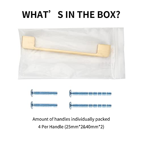 Rergy 5In Brushed Brass Drawer Pulls Gold Cabinet Handles 10 Pack Cabinet Pulls Zinc Alloy Gold Handles For Dresser Drawers Modern Kitchen Handles Ls9901Gd128 Drawer Pulls #TOP7