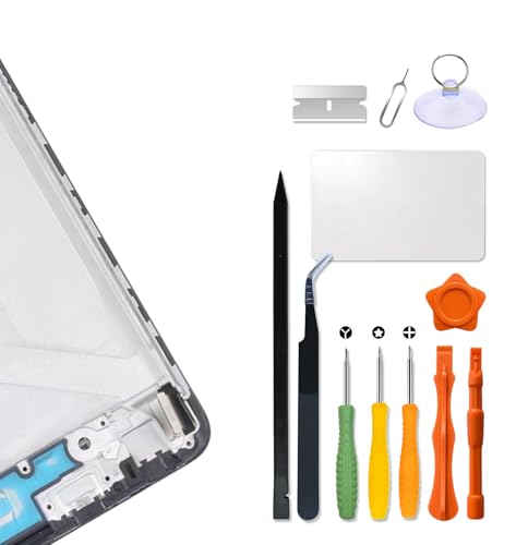 Replacement for Xiaomi Redmi Note 10 4G | Note 10s LCD Screen with Frame for Redmi note10 4G note10s M2101K7AI M2101K7AG M2101K7BG LCD Touch Screen Display Panel Digitizer Assembly with Repair kit by HWszyss - Used condition - Image 5