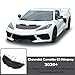 Car Bonnet Hood Protector Bra Compatible with Chevrolet Corvette C8 2020-2024,Auto Ventshade Bug Flector Hood Shield, Front End Mask Hood Bra Leather Accessories