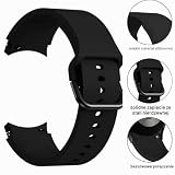 FYISWHO Silikonowy pasek do zegarka Samsung Galaxy 7/6 Classic/FE/5 Pro, sportowy pasek zastępczy 20 mm do Galaxy Watch 4/Active 2/3