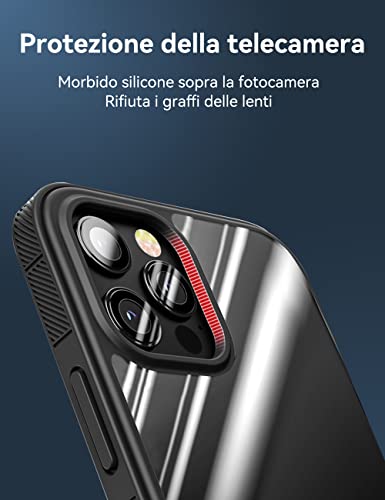 Quikbee Custodia iPhone 11 Pro Max, antiscivolo