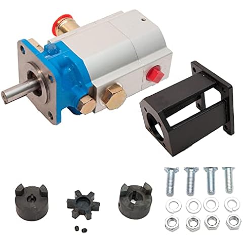ToolTuff Log Splitter Build Kit: 16 GPM Pump, Coupler, Mount, Bolts, Huskee, Speeco, etc (for 1" Engine Crankshaft) Cover