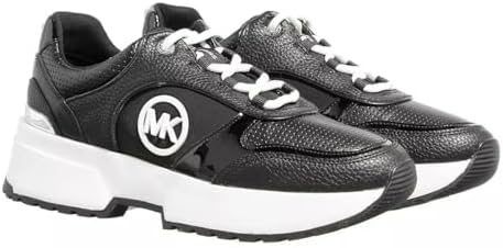 Michael Kors Damen Percy Trainer Sneaker, Schwarz, 40 EU