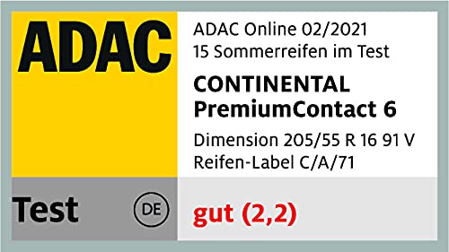 Continental PremiumContact 6 Zomerbanden, 205/55R16, 91V - Image 5