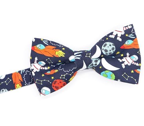 Image of OCIA Cute Pattern Pre-tied Bow Tie Adjustable Bowties for Adult & Children