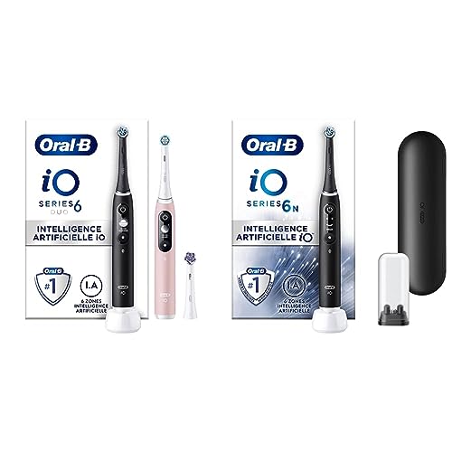 Oral-B iO 6 brosse à dents électrique connectée pour un sourire éclatant en voyage