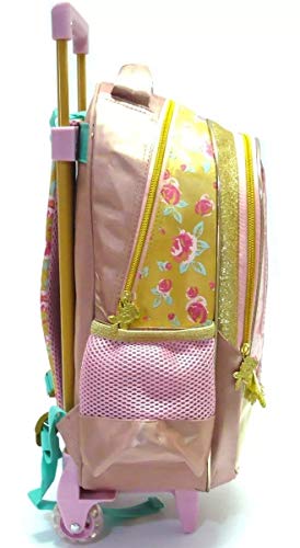 Mochila Infantil Gatinha Pets Rodinhas Tam G Seanite Meninas