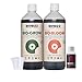 Produktbild GROWMANIA Bio Bloom und Bio Grow Biobizz Dünger 1 l + Boost Up Nutrients Probe + Messbecher | Flüssigdünger für Pflanzen und Kulturen | Wachstumsstimulation