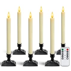 D-Ivory Candles with Holder