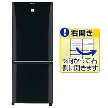 Amazon.co.jp: 三菱 【右開き】146L 2ドアノンフロン冷蔵庫