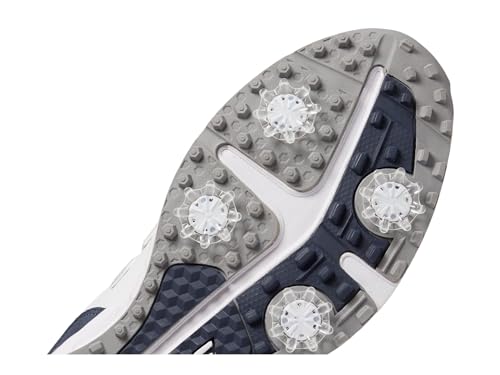 New Balance Men's 997 Golf, Navy/White 8 Wide