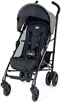 Chicco Liteway Poussette, Pliage compact en aluminium léger Parapluie de cadre pour bébé, pour l'utilisation avec les bébés et les jeunes enfants jusqu'à 40 Dune/Taupe Gris