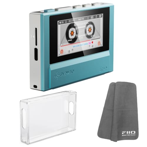 �f�W�^�� �I�[�f�B�I�v���[���[ FIIO Snowsky ECHO �u���[ + ������p�P�[�X TNEST-ECHO-TPU �Z�b�g�s���S����N���X�v���[���g�t