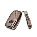 Vitodeco Genuine Leather Key Fob Case Cover Protector Compatible with BMW | 2023-2026 Models | 4-Button | Brown