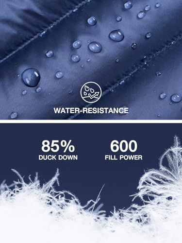 CAMEL CROWN Women's Packable Hooded Down Jacket Ultra Light Insulated Puffer Coat Water Resistant4