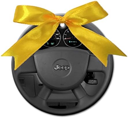 Turekk Custom Jeep Liberty Sport Fashion Round Porcelain Ornament Christmas Tree Hanging Ornament