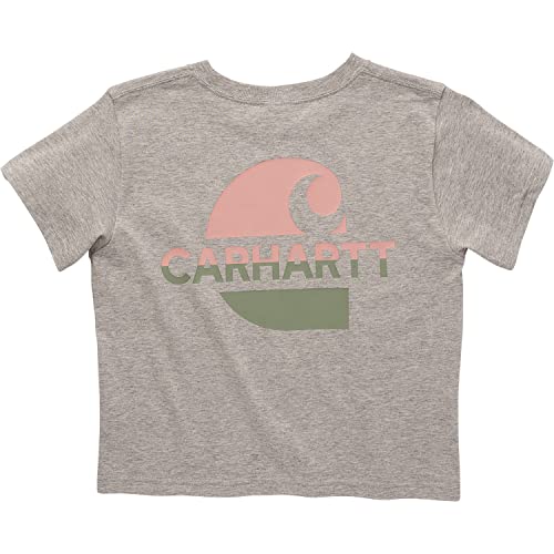 Image of Carhartt Girls Short-Sleeve Logo Stack T-shirtT-Shirt