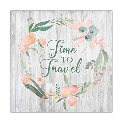 Panneau en bois rustique avec motif floral de haute précision pour salon chic