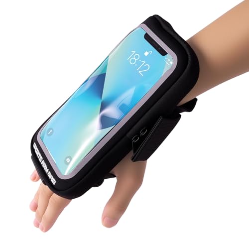 Brazalete Deportivo para Correr Brazalete Móvil Deportivo Ajustable 6.9'' Brazalete Deportivo para Muñeca y Antebrazo para iPhone 16/15/14 Pro MAX Samsung Galaxy S24/S23/S22