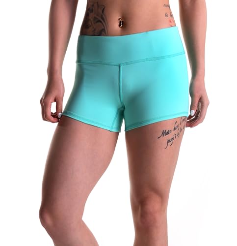 Image of Tough Mode Womens 3 inch Workout Volleyball Crossfit Running WOD Athletic Shorts
