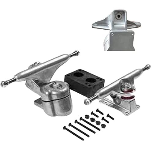 Preisvergleich Produktbild Eteslot LKW-Skateboard, Surf Skateboard Trucks Adapter Heckachsen, Heavy Duty Aluminiumlegierung Skateboard Stage Trucks Zubehör für YOW Meraki