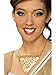 Rubie's Costume Co. Women's Gold Coins Necklace Costume Accessory, As Shown, One Size