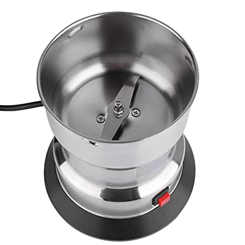 SXLCKJ Getreidemühle Elektrische Gewürzmühle 100 W – Edelstahlklingen & Überhitzungsschutz Kaffeemühle (Zerkleinerer… – Bild 5