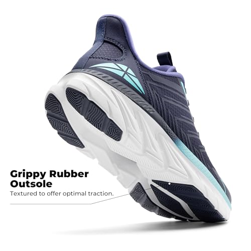 Image of ALLSWIFIT Women's Slip On Walking Shoes Running Comfortable Tennis Breathable Non Slip Athletic Gym Workout Cross Training Fashion Sneakers
