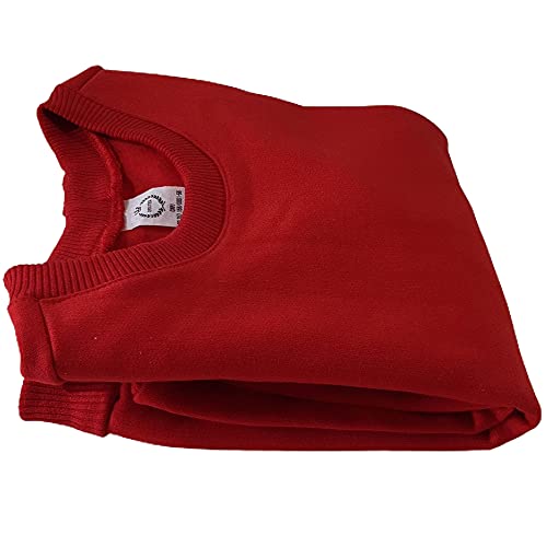 Blusa de Moletom Infantil, Baby Deluxe, Vermelho, 8 Anos