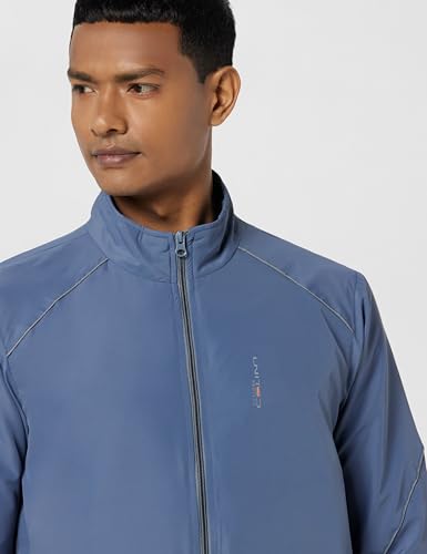 Image of Qube by Fort Collins Men's Windcheater, Lightweight, Windproof Polyester Standard Length Jacket for Year-Round Casual & Daily Use