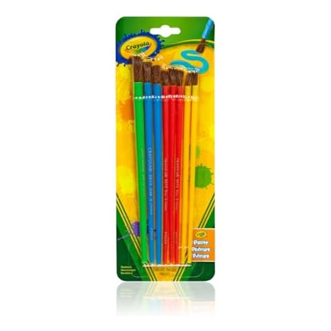 Crayola Paint Brushes, 8 pc (117501) Cover