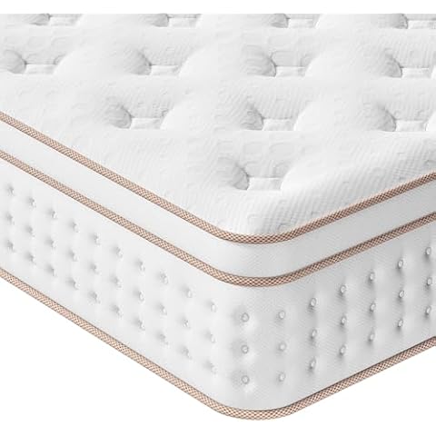 Vesgantti 10.2 Inch Hybrid Double Mattress Cover