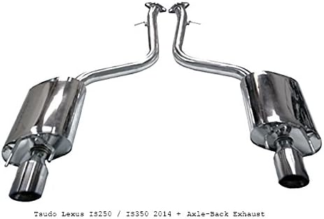 Tsudo Sp Stainless Tips Axle back Exhaust compatible for Lexus 2014-16