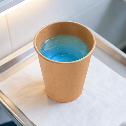 BYSNOW 100 Pack 5 oz Kraft Paper Cups, Small Disposable Bathroom Cups - 4