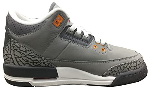 Jordan Youth Air 3 Retro GS 398614 012 Cool Grey - Size 4Y3