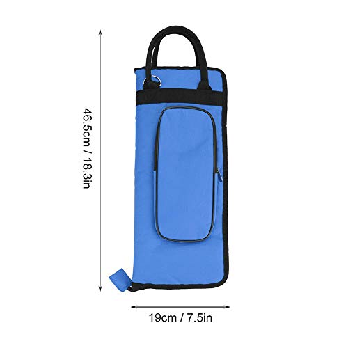 Estojo durmstick de acabamento requintado pequeno, suporte para baqueta fácil de limpar, Ukulele par