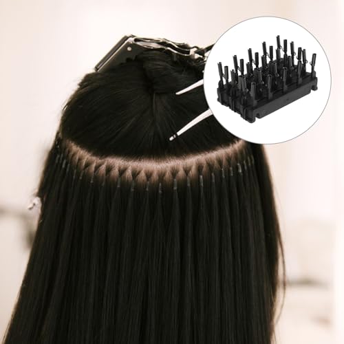 Pinces invisibles extensions cheveux clips outil fixation stable noir Alipis 40pcs